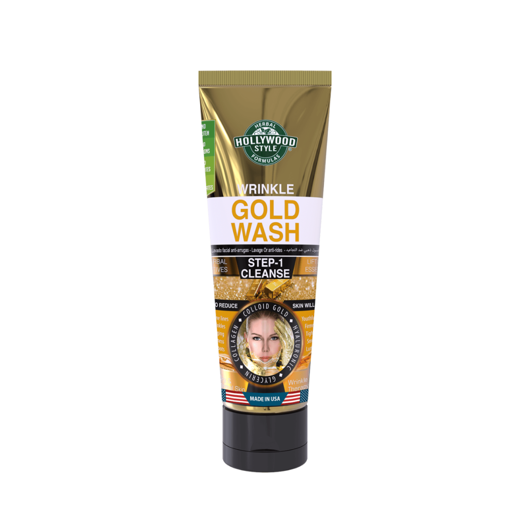 Hollywood Style Wrinkle Gold Wash - Beaute du Liban Marche