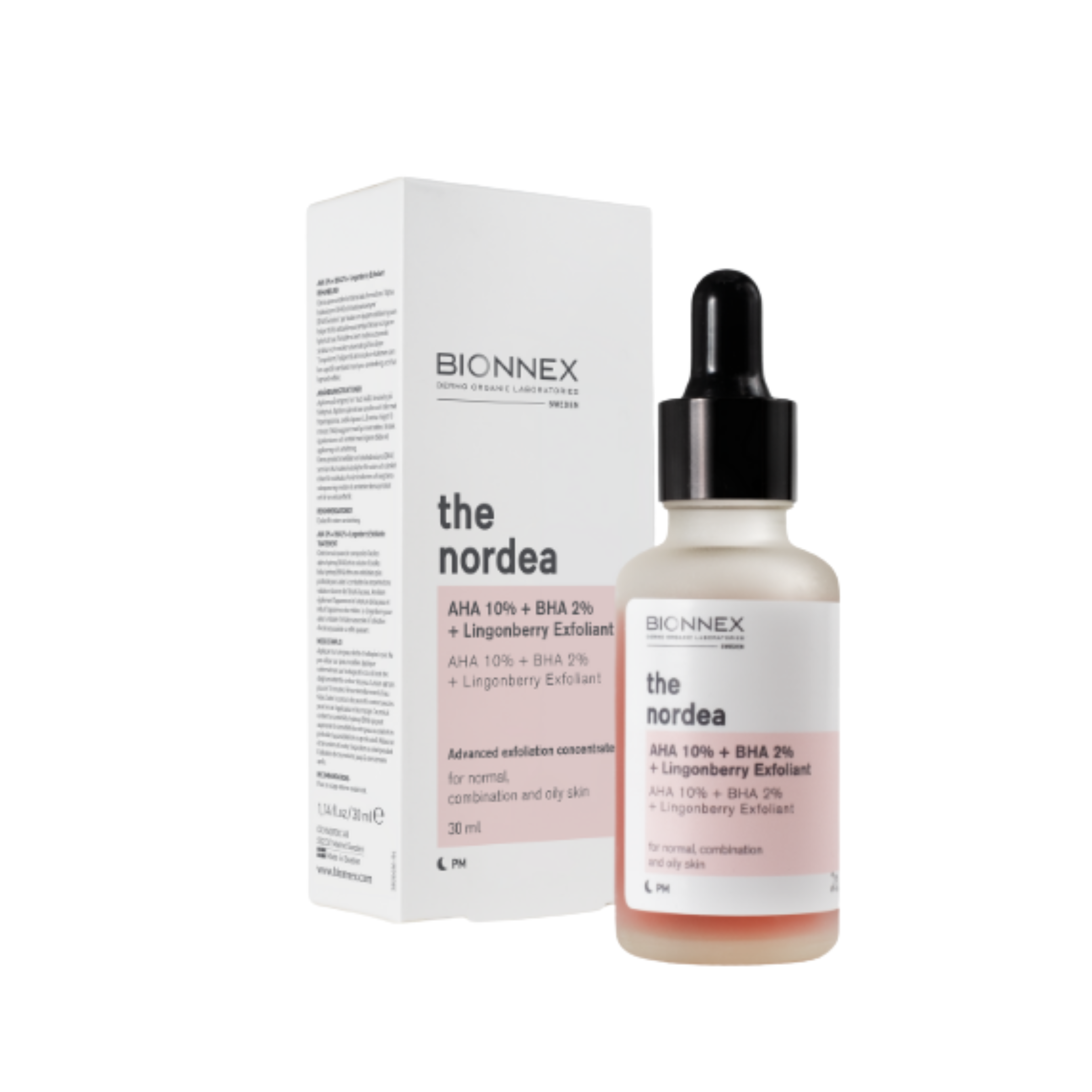 Bionnex The Nordea AHA 10% + BHA 2% + Lingonberry Exfoliants Serum