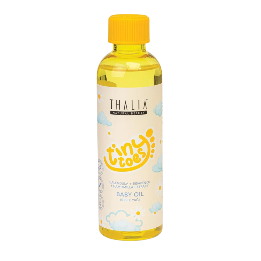 Thalia Tiny Toes Calendula & Chamomile Moisturizing Baby Oil 200 ml - Beaute du Liban Marche