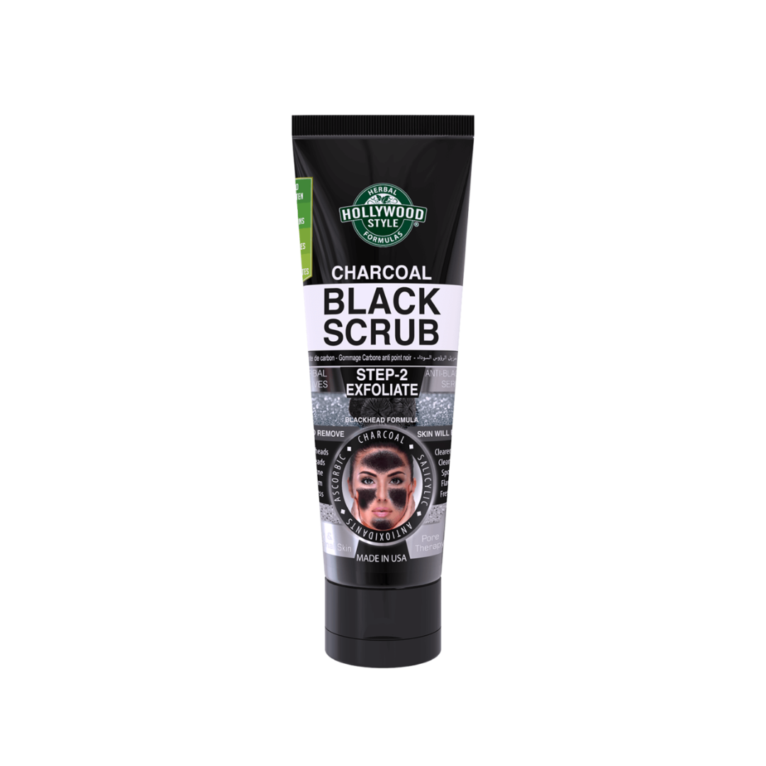 Hollywood Style Charcoal Black Scrub