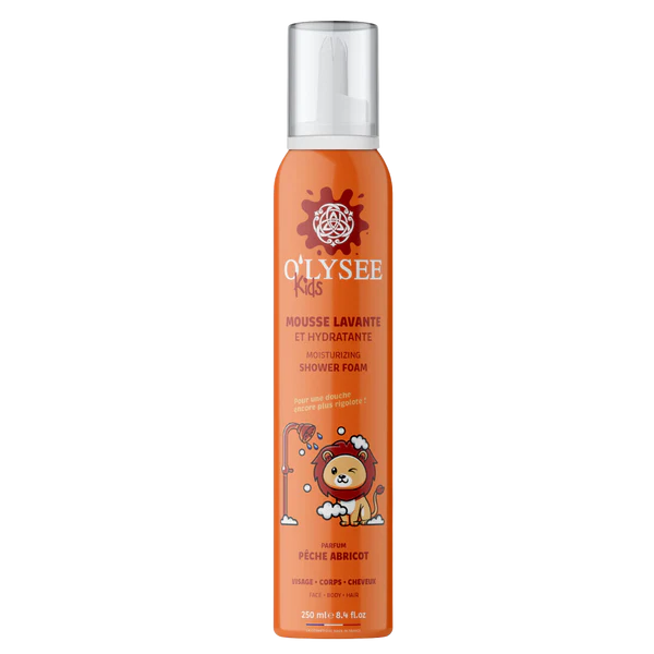 O'lysée - 3 in 1 Moisturizing Cleansing Foam Peach Apricot 250ml