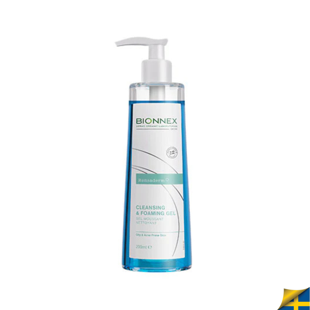 Bionnex Rensaderm Cleansing And Foaming Gel For Oily And Acne Prone Skin