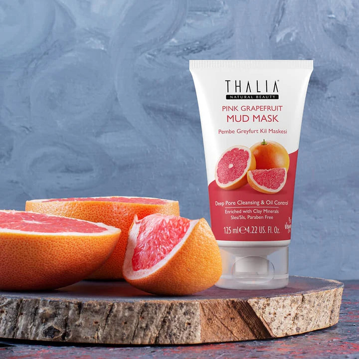 Thalia Anti-Wrinkle Pink Grapefruit Mud Mask 125 ml