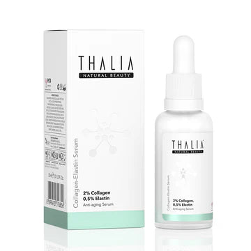 Thalia Peptide Anti-Aging Skin Care Serum 2% Collagen & 0.5% Elastin - 30 ml