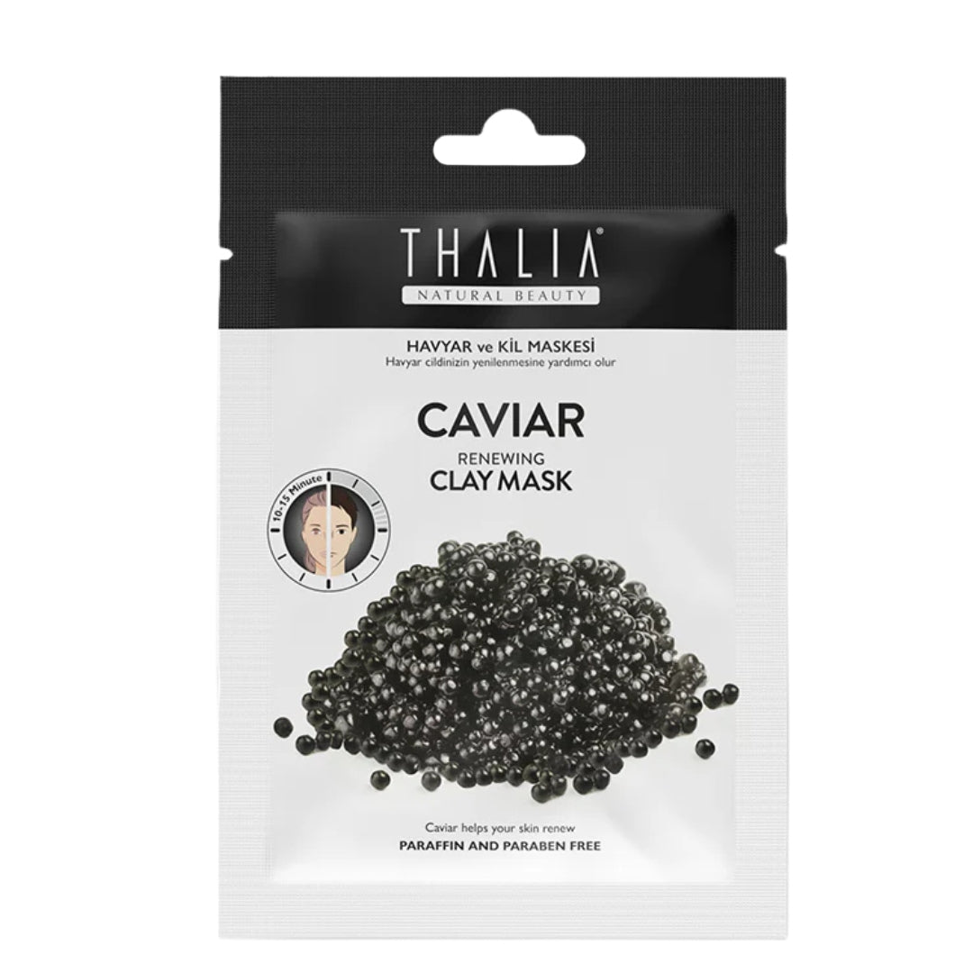 Thalia Skin Renewing and Nourishing Facial Clay Mask with Caviar 15 ml - Beaute du Liban Marche
