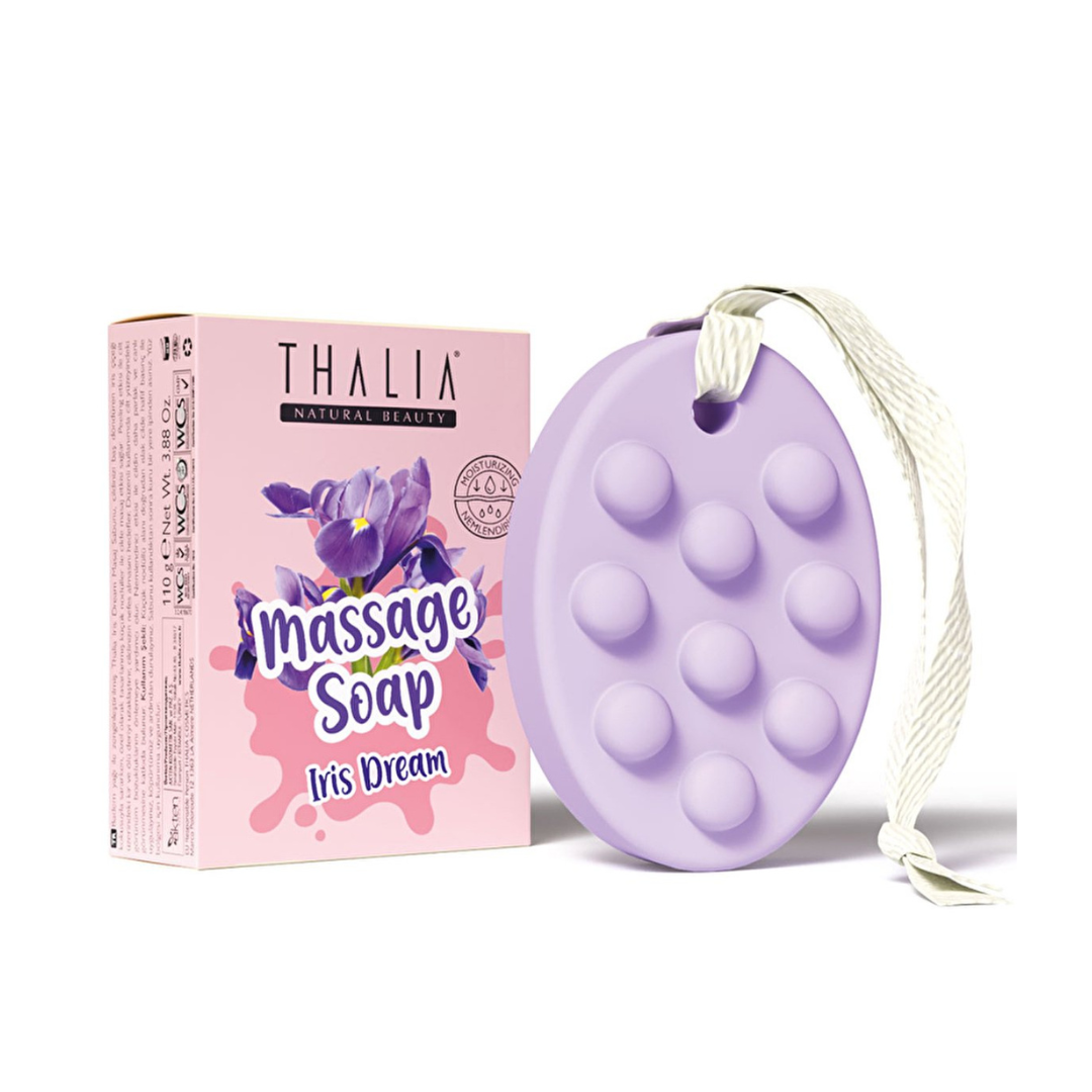 Thalia Intensive Moisturizing Effect Iris Dream Massage Soap 110 gr - Beaute du Liban Marche