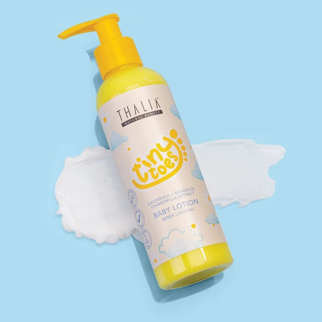 Thalia Tiny Toes Calendula & Chamomile Moisturizing Baby Lotion 200 ml - Beaute du Liban Marche