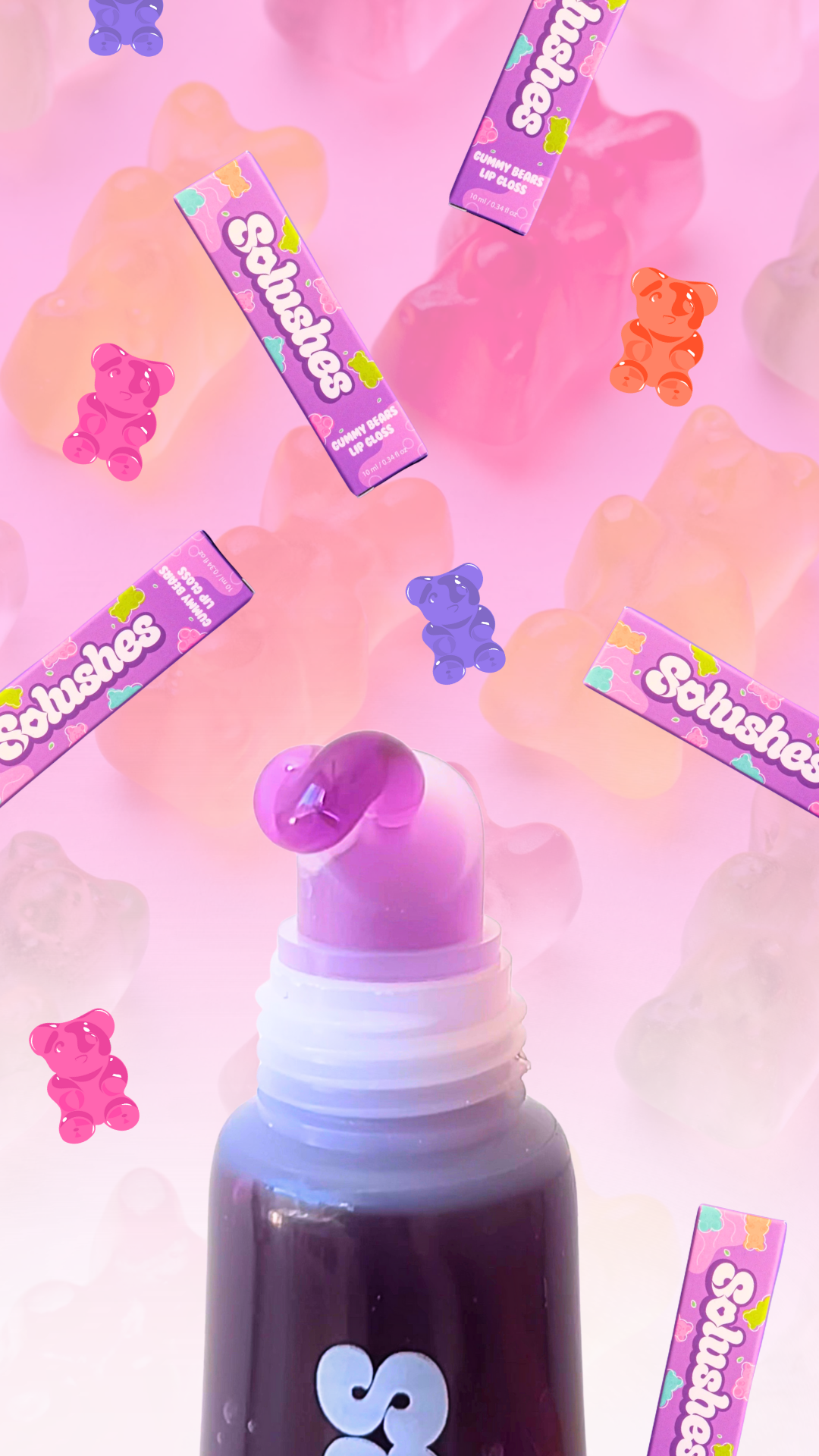 Solushes - Gummy Bears Lip Gloss 10ml