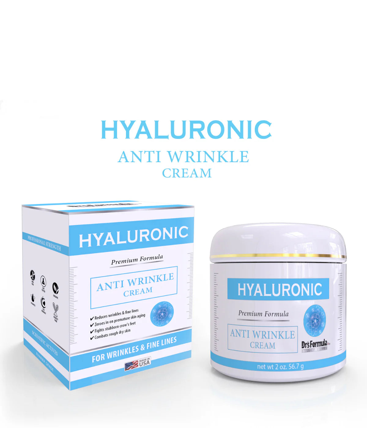 Dr's Formula Hyaluronica-30% Anti Wrinkle Cream - Beaute du Liban Marche