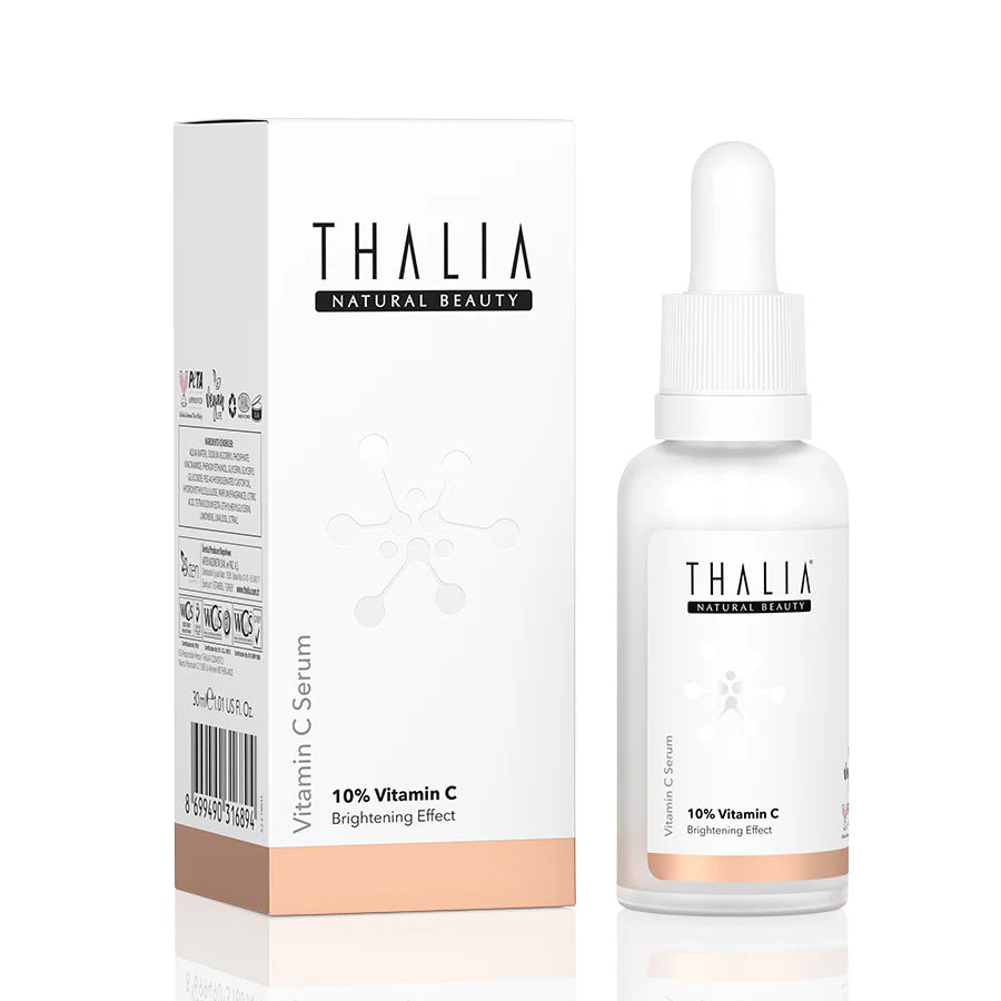 Thalia Bags under the eyes Luminous Under the eyes Supporting skin care Serum 10% Vitamin C - 30 ml