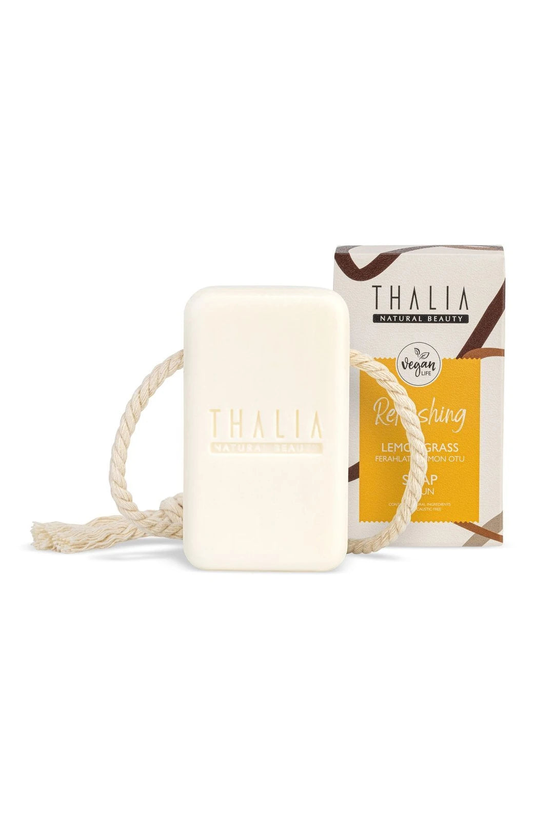 Thalia Lemongrass Extract Natural Rope Soap 140 gr - Beaute du Liban Marche