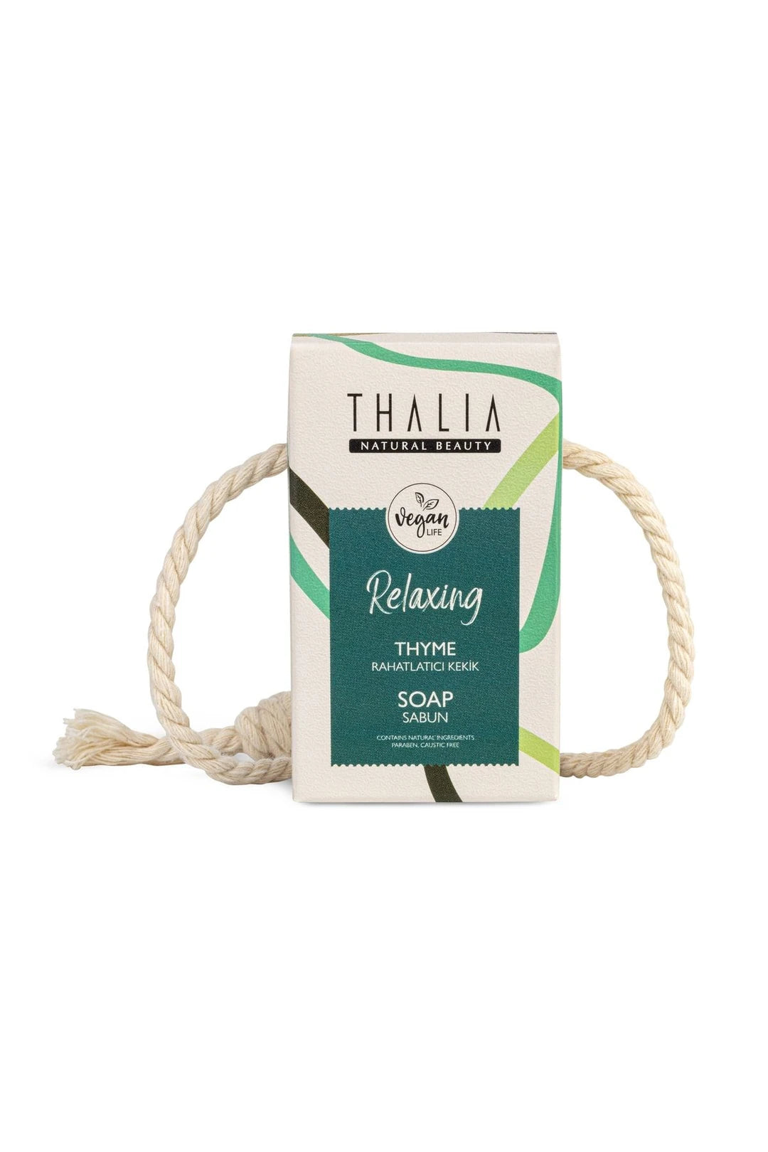 Thalia Thyme Extract Natural Rope Soap 140 gr - Beaute du Liban Marche