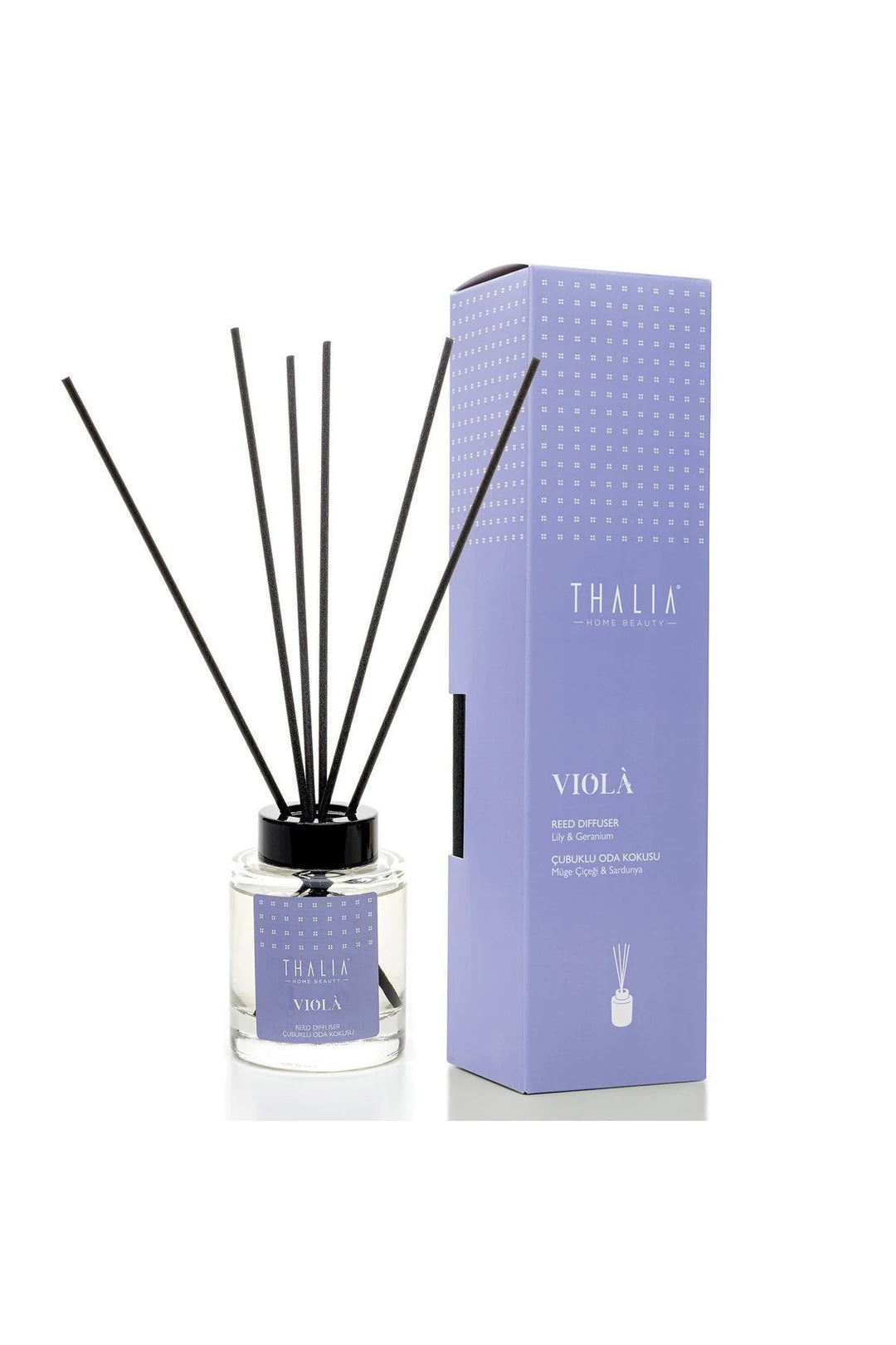 Thalia Home Lily of the Valley & Geranium Reed Diffuser 100 ml - Beaute du Liban Marche