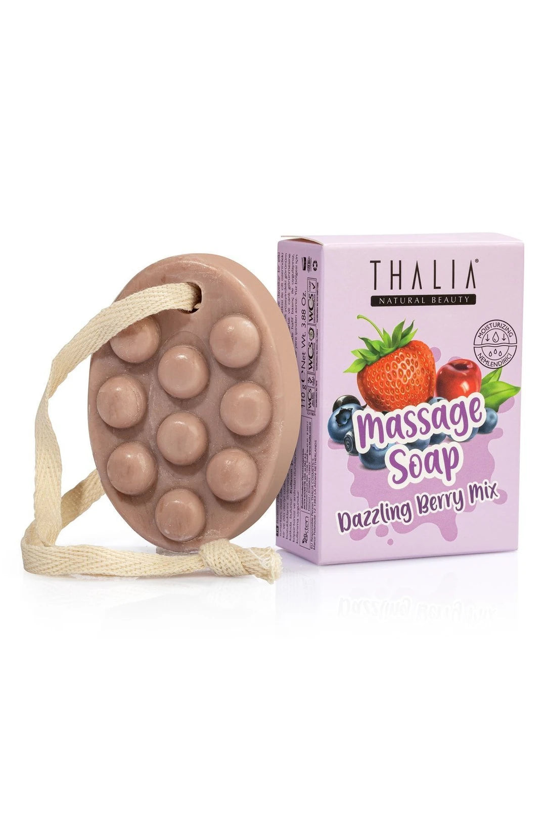 Thalia Intense Moisturizing Dazzling Berry Mix Massage Soap 110 gr - Beaute du Liban Marche