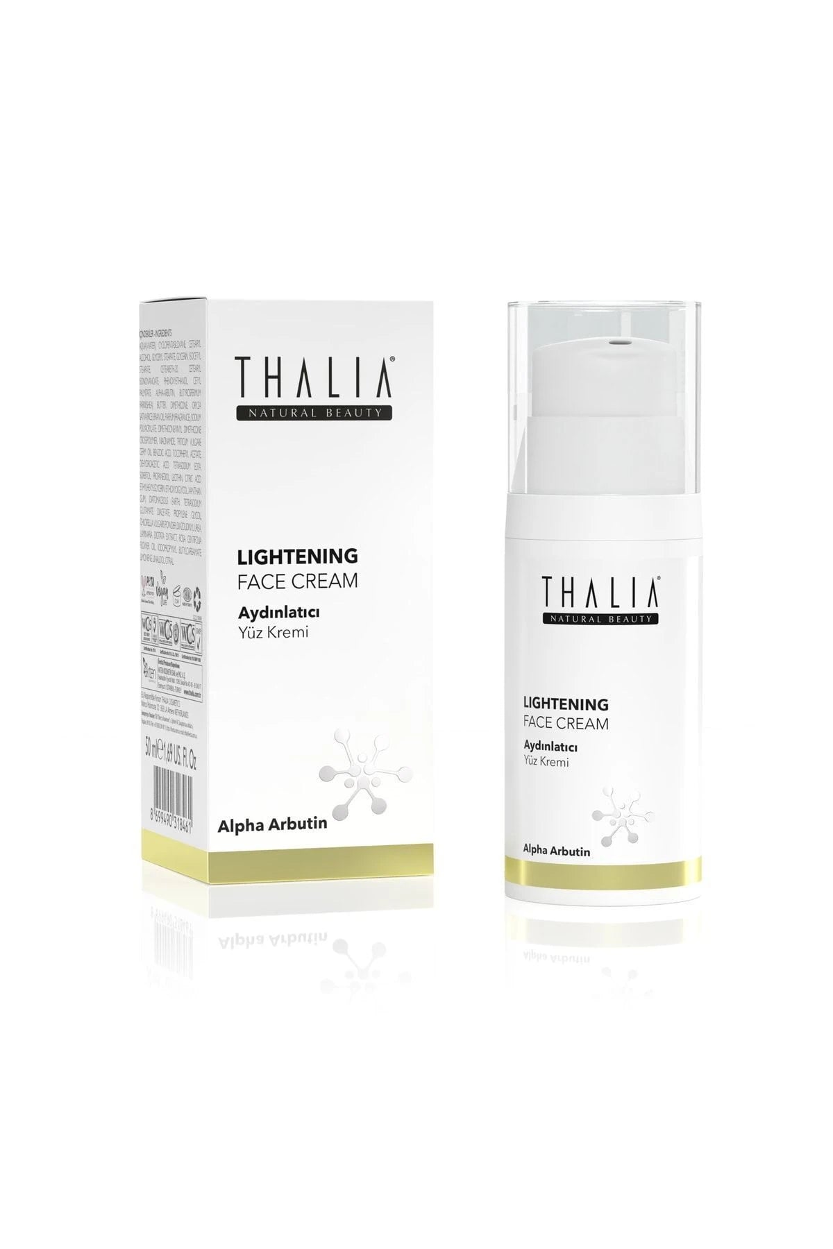 Thalia Alpha Arbutin Face Care Cream Helping to Remove Stains 50 ml - Beaute du Liban Marche