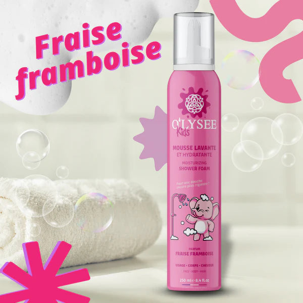 O'lysée - 3 in 1 Hydrating Cleansing Foam Strawberry Raspberry 250ml