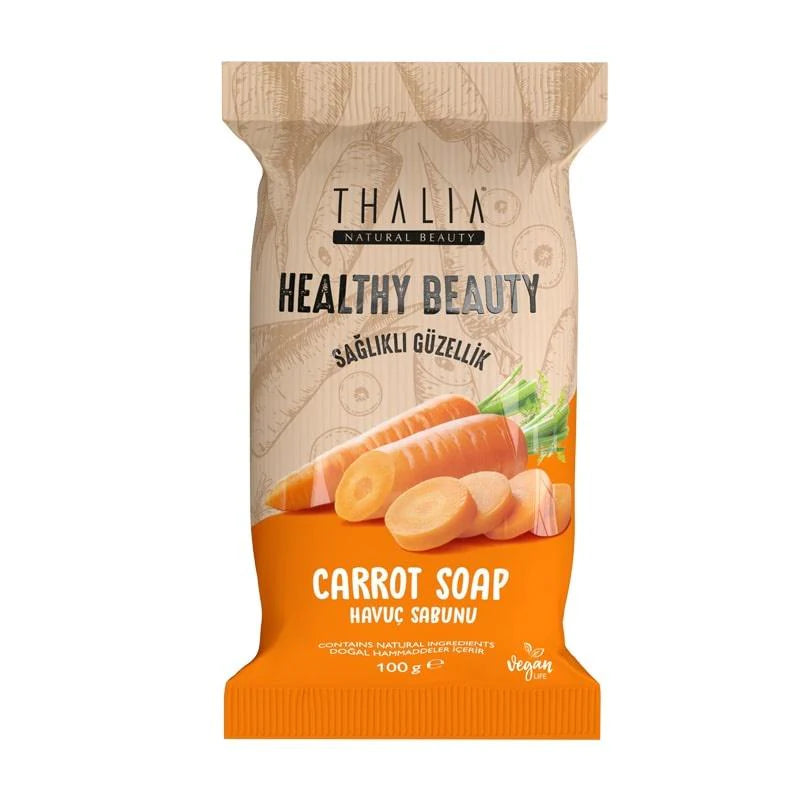 Thalia Healthy & Beauty Carrot Soap - 100 gr - Beaute du Liban Marche