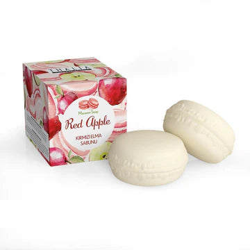 Thalia Red Apple Macaron Soap 100 gr - Beaute du Liban Marche