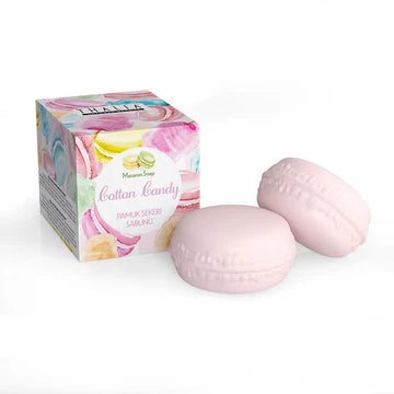 Thalia Cotton Candy Macaron Soap 100 gr - Beaute du Liban Marche